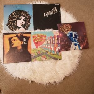 70's Rock Vinyl LP Bundle